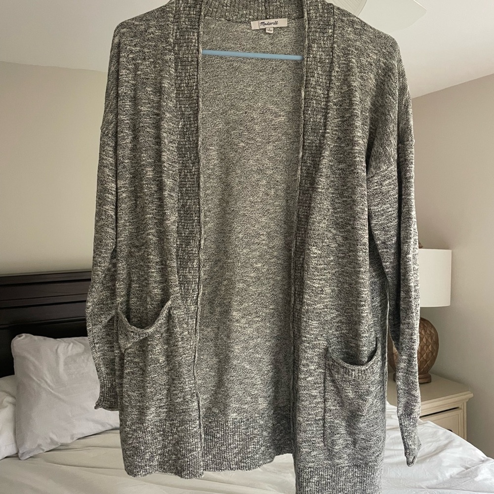 Madewell Open-Front Cardigan Sweater